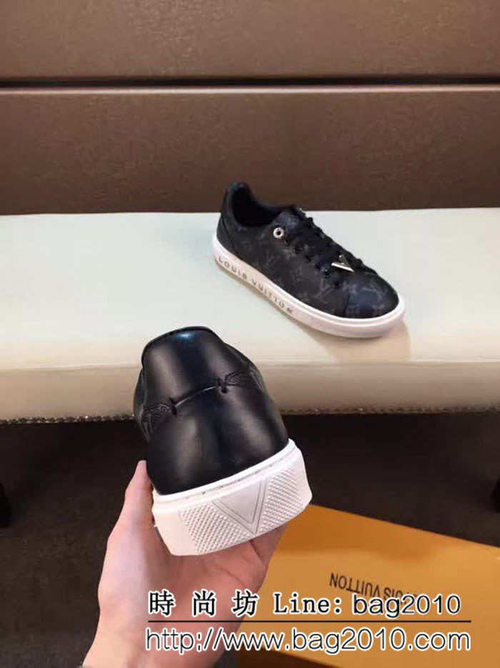 路易威登LV 官網正版專櫃精品 2018最新款牛皮潮鞋  8FX1839